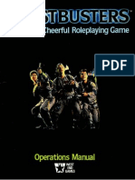 GhostBusters RPG Operations Manual