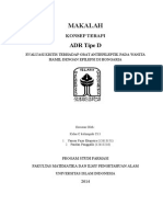 ADR Tipe D - C13 - Yanuar Fajar Ekaputra (12613151) Pandan Panggalih (12613216) Evaluasi Kritis Terhadap Obat Antiepileptik Pada Wanita Hamil Dengan Epilepsi Di Hongaria