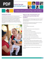 Nqs PLP E-Newsletter No35 Collaborative Partnerships With Families