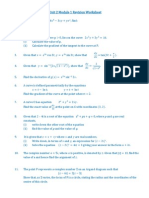 Module 1 Revision Worksheet Solutions