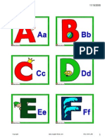 Alphabet Flashcards 