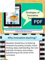 Strategies of Innovative Teaching