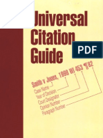 Universal Citation Guide