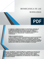 Biomecanica de Las Rodilleras