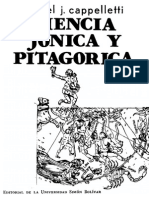 Cappelletti Angel - Ciencia Jonica Y Pitagorica PDF