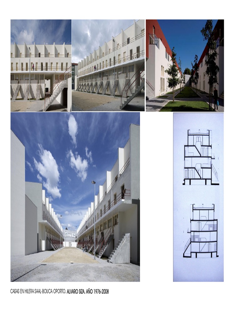 Proyectos de Vivienda Colectiva en Hilera | PDF