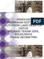 Panduan Belajar Autocad Land Development 2009