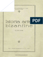 Istoria Artei Bizantine