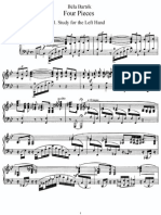 Bartok - DD.71 - 4 Pieces