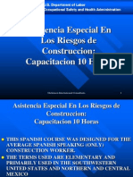 Asistencia Especial en Los Riesgos de Construccion: Capacitacion 10 Horas