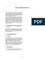 Acto Administrativo PDF