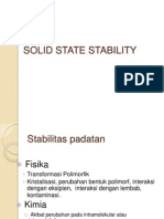 Solid State Stabilityanis