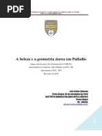 A Beleza e a Geometria Aurea Em Palladio