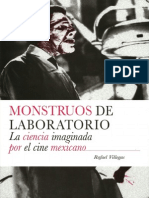 MONSTRUOS DE LABORATORIO. LA CIENCIA IMAGINADA POR EL CINE MEXICANO, de Rafael Villegas