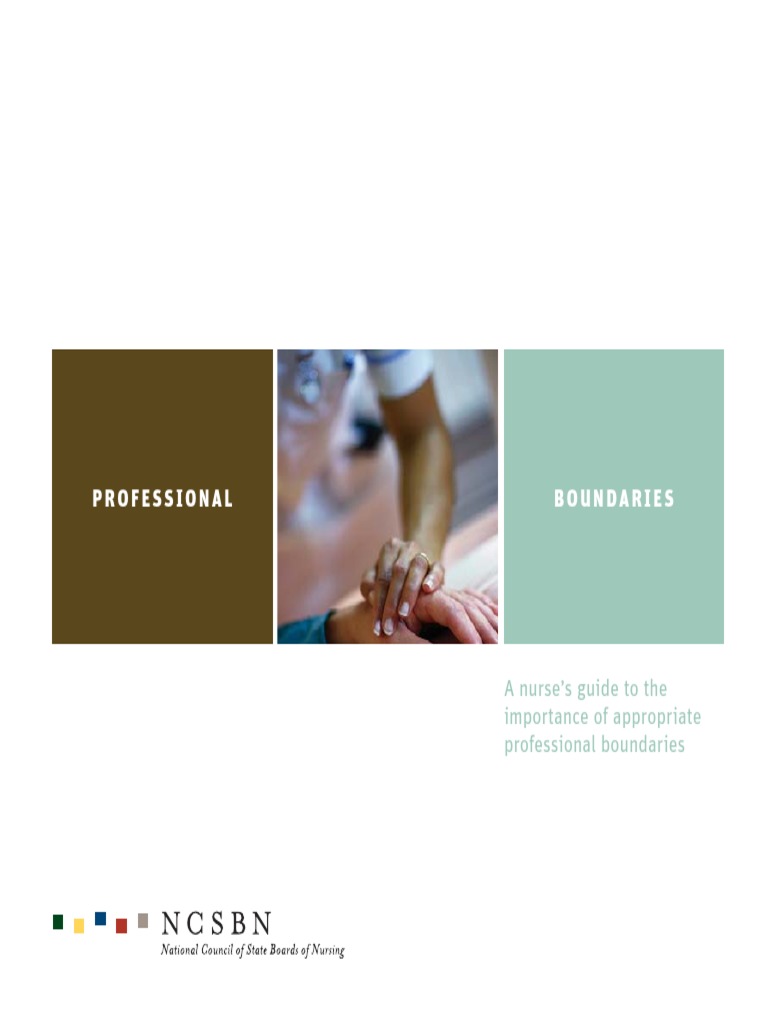 Professional Boundaries A Nurse's Guide To The Importance of