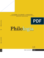 Revista Philologia, Nr. 3-4-2010