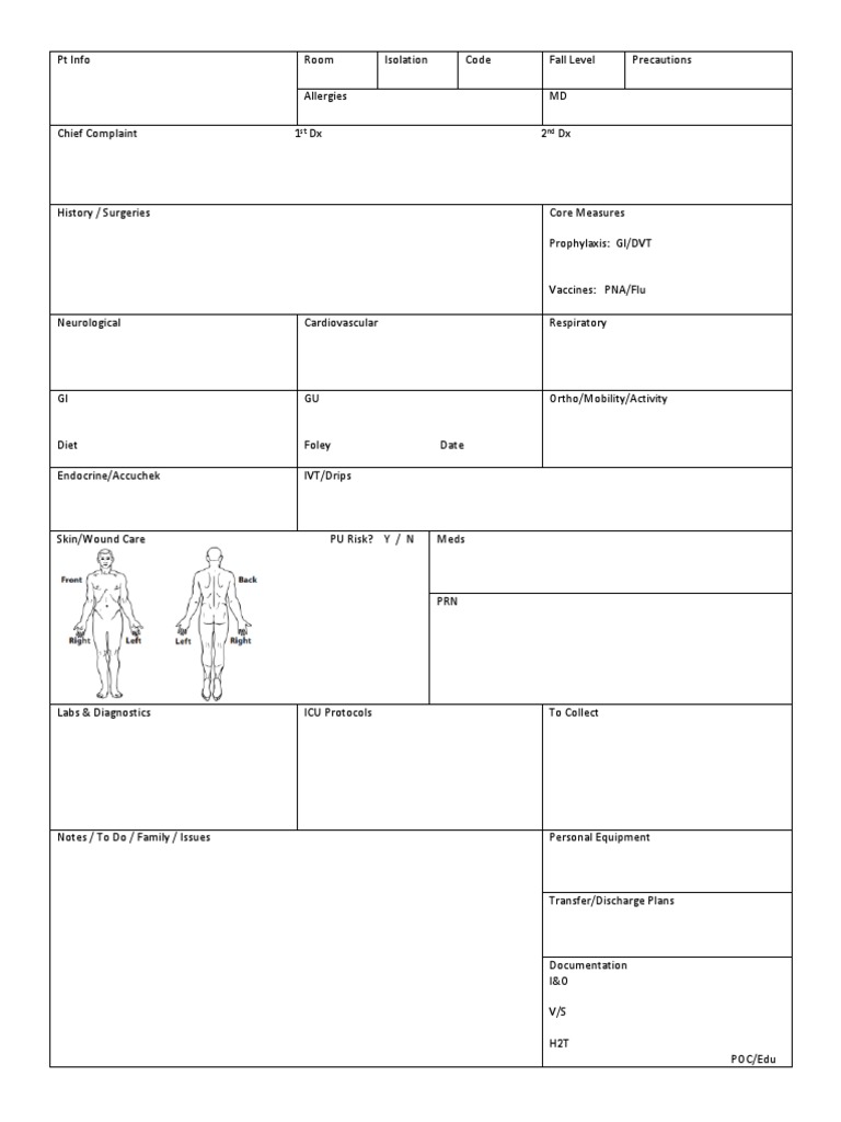 ICU Sheet 07