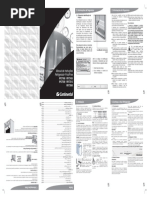 Manual Geladeira Continental