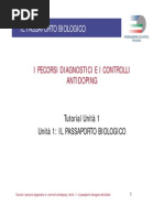 Passaporto Biologico PDF