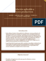 Legislación Procesos Productivos