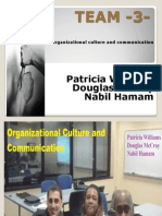 Organization Culture and Communicationteam - 3