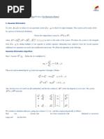 Gaussian Elimination