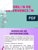 Modelos de Intervención Diapositivas