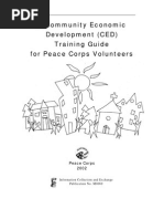 Download Peace Corps CED Training Guide   Information Collection and ExchangeICECenter for Field Assistance and Applied ResearchCFAAR by Accessible Journal Media  Peace Corps Documents SN2453100 doc pdf