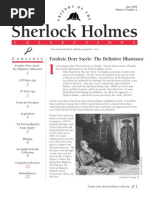 Sherlock Holmes Collection Newsletter Vol 6 No 2