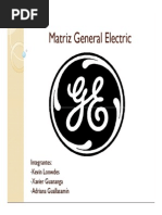 Matriz General Electric