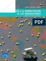 Introduccion A La Administracion de Las Organizaciones Cesar Bernal T PDF