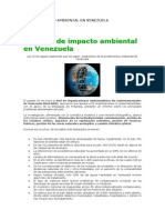 Impacto Ambiental en Venezuela Tema 3