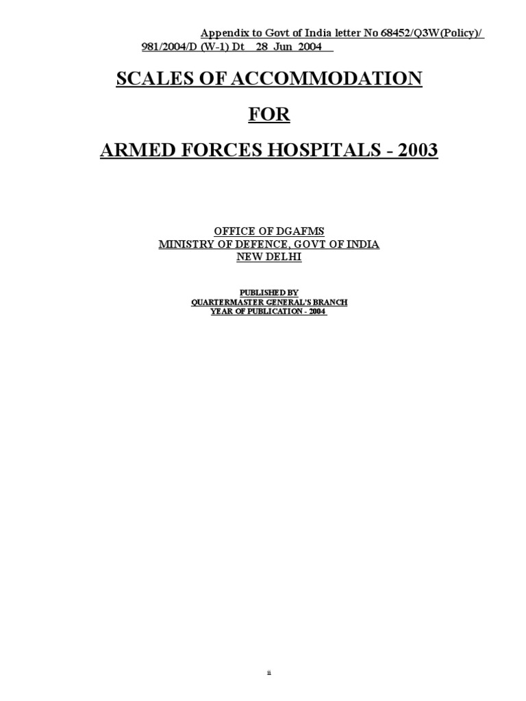 Scales of MES Hospital 2003 PDF Clinical Medicine