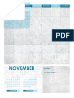 Academic Calendar - Nov 2014 Template - MS Office Word Pro Plus 2013