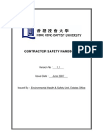 Contractor Safety Handbook: Version No: 1.1