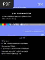 AJAX Toolkit Framework: IBM Software Group