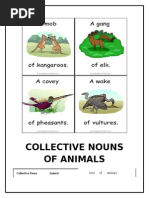 Collective Nouns of Animals