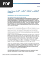 NEXUS-5000 Series- NEXUS 5548UP Proposed as Core Switch-2 Nos. without expansion module + Nexus 2K as Top of RACK Switch