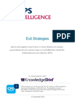 Exit Strategies: Defining and Implementing Exit Plans