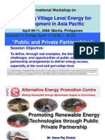 Promoting RETs Thru PPP - NRDhakal-Presentation