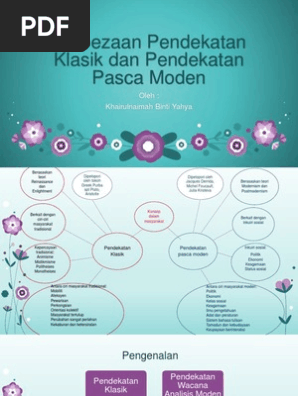 Perbezaan Pendekatan Klasik Dan Pendekatan Pasca Moden Pdf