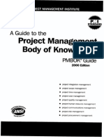 PMBOK - Guide to the Project Management Body of Knowledge