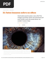 Megacurioso - 31 Fatos Insanos Sobre Os Olhos