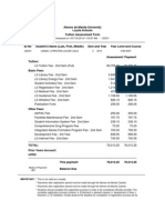 Assessment Form 3rd Year Second Sem