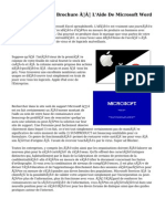 Créer Tri-Fold Brochure À L'Aide de Microsoft Word