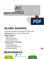 Sharia Compliant Financial Transactions