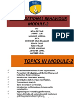 Organisational Behaviour Module-2 Sec A