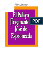 Jose de Espronceda - El Pelayo (Fragmentos)