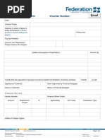 Cheque Requisition Form Finance v1