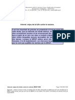 MRAP : Internet, Enjeu de La Lutte Contre Le Racisme (2009)